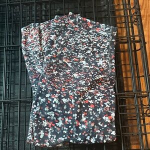 lululemon athletica Black Floral Leggings